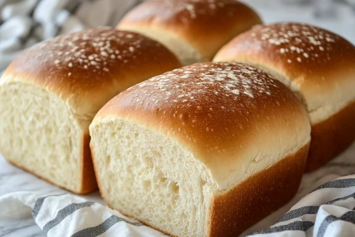 Fresh homemade sandwich bread