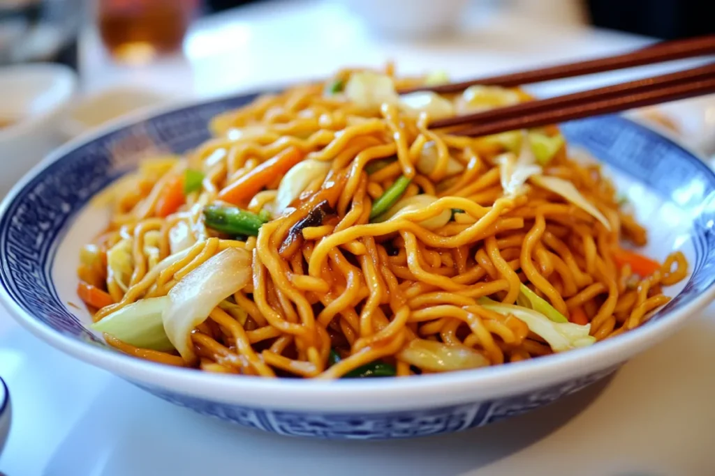 Classic Chow Mein with Vegetables