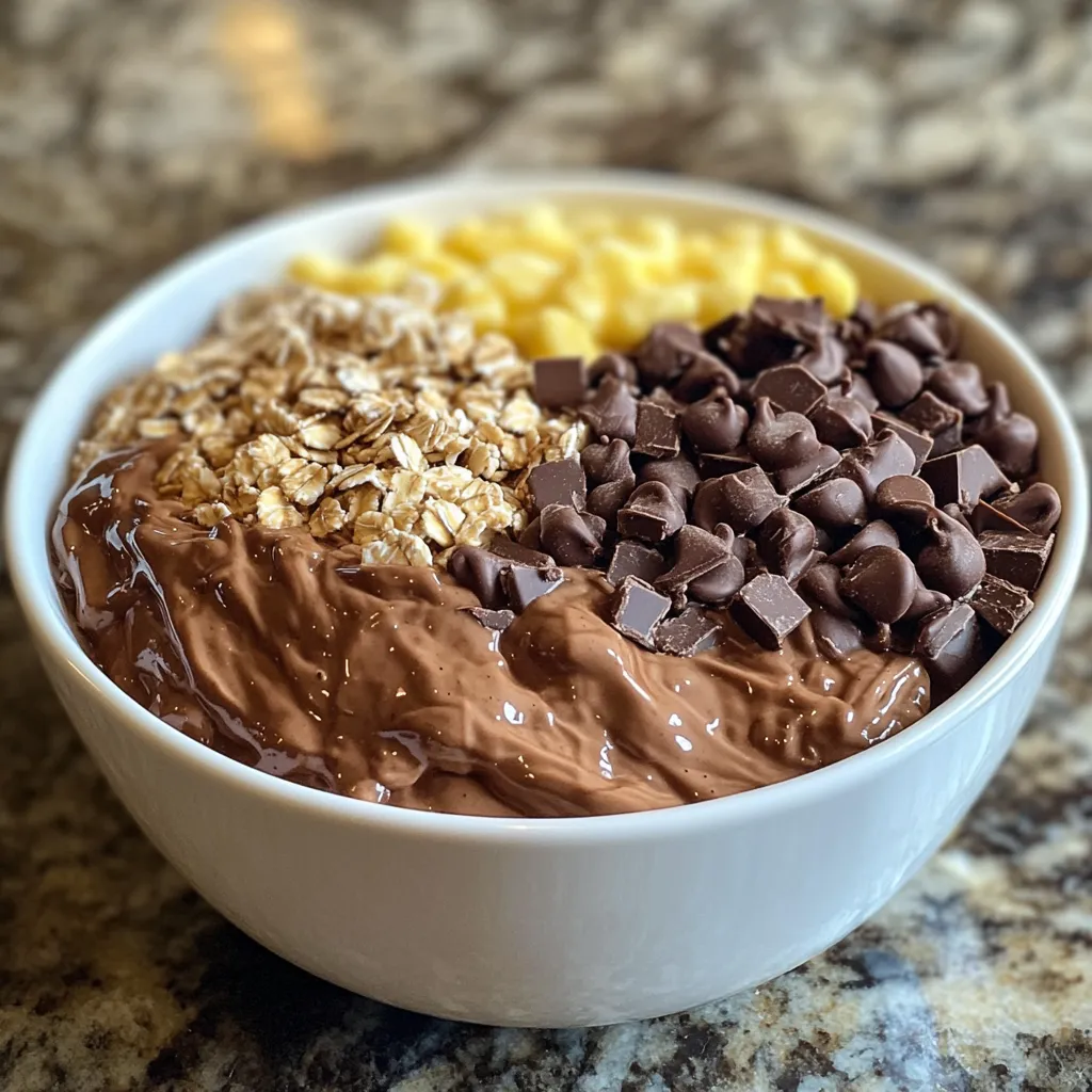 Brownie Batter Overnight Oats