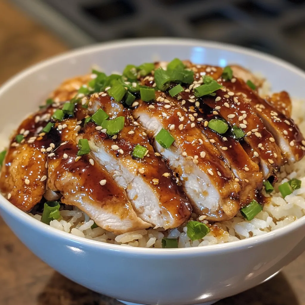 Crock-Pot Teriyaki Chicken and Rice
