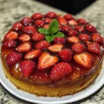 Strawberry Upside Down Cake