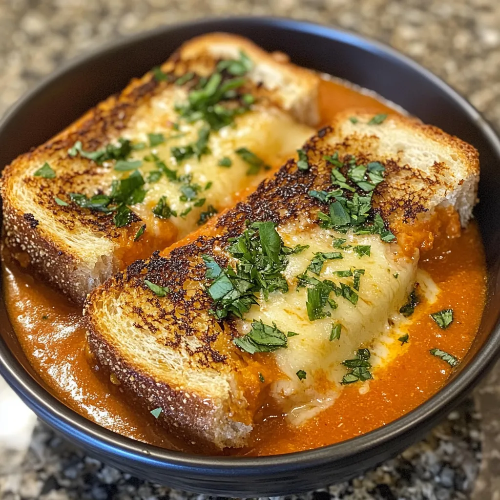 Tomato Soup and Grilled Cheese Casserole