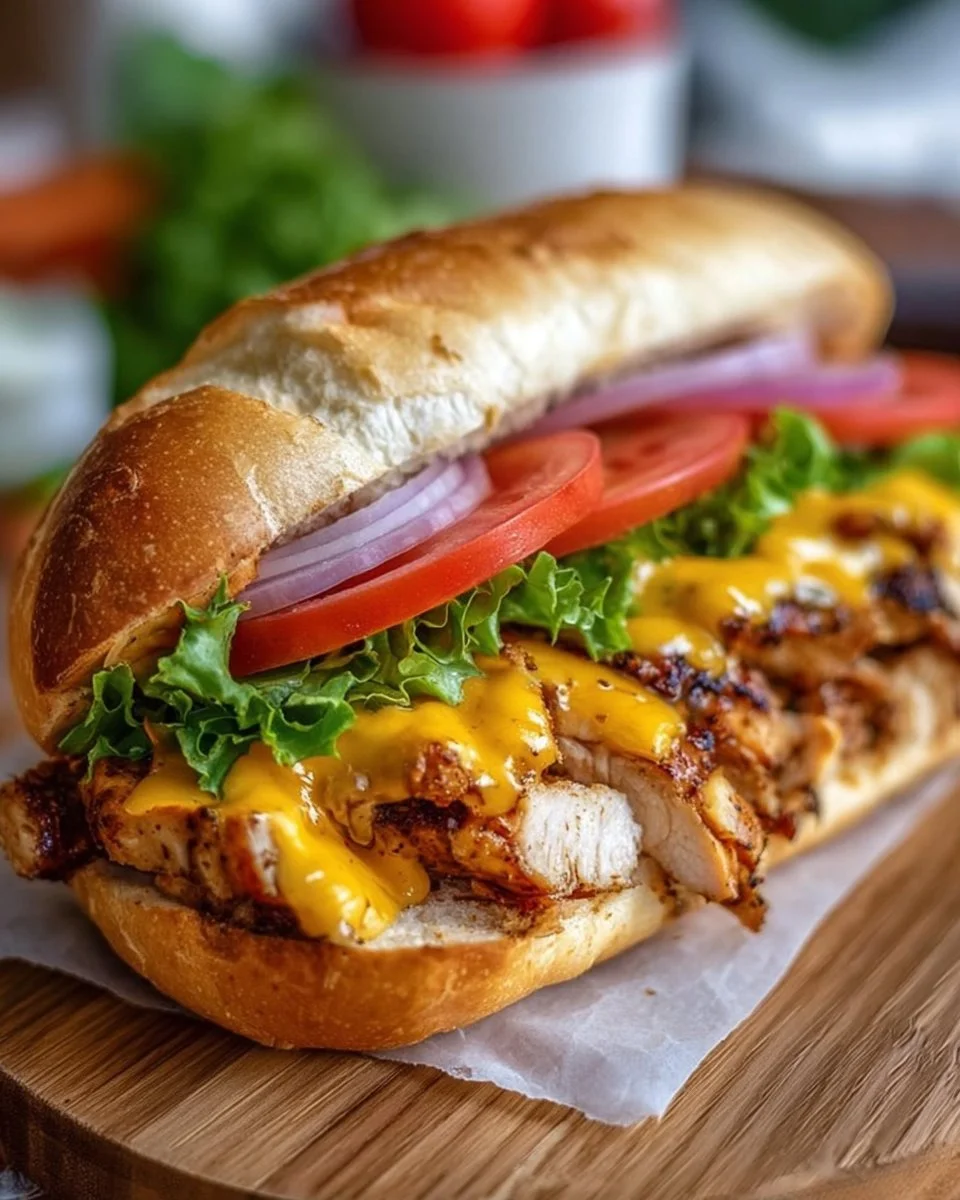 Big Kahuna Chicken Cheese Steak with grilled chicken and melted cheese