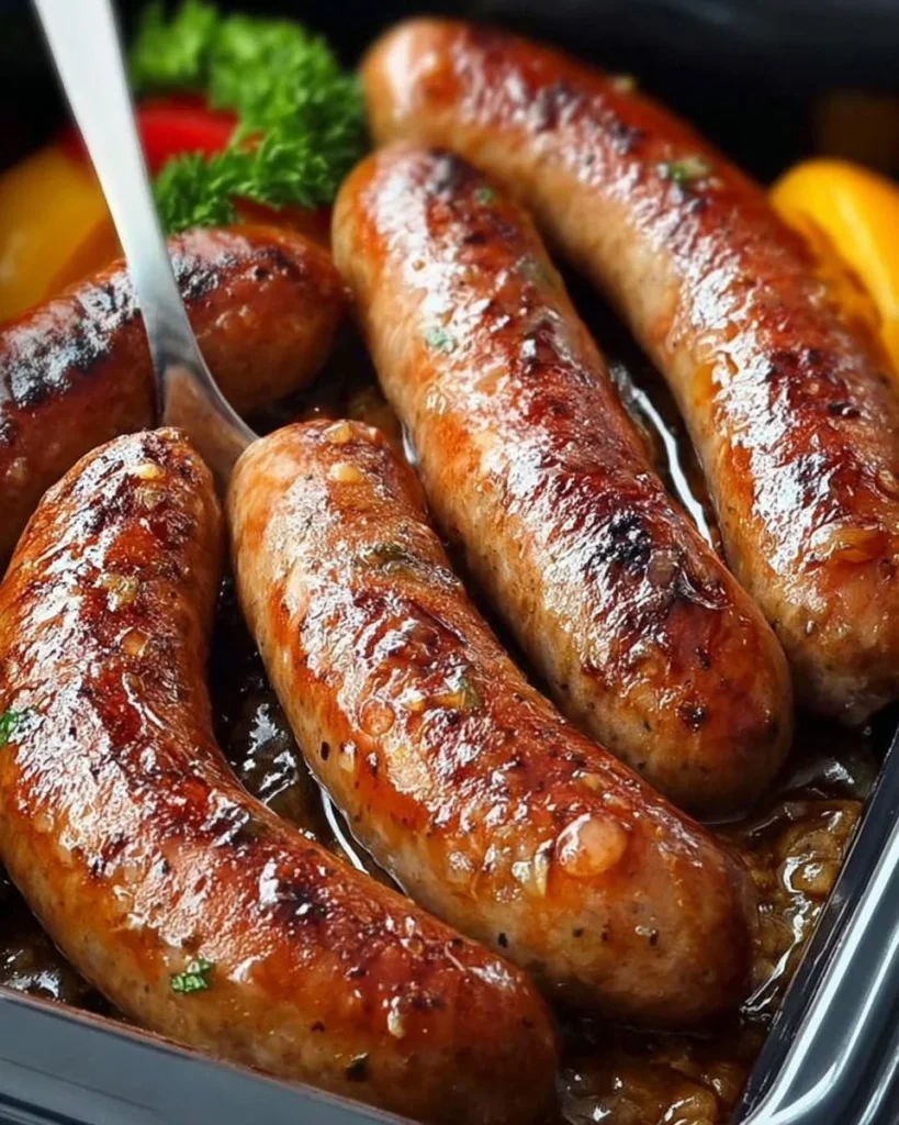 Revolutionary method for cooking sausages for perfect flavor and texture.